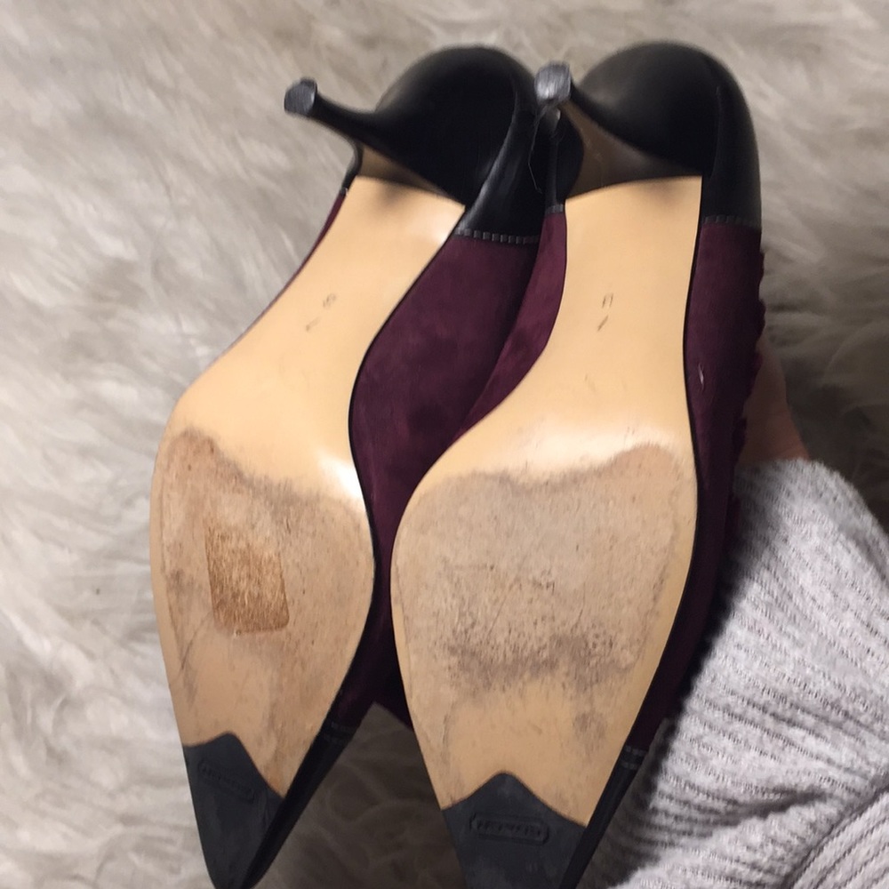 Vintage Coach tulla pointed toe heels - Picture 6 of 8